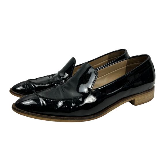 Everlane The Modern Loafer Patent Leather Loafers Sz 9.5 - Picture 1 of 16